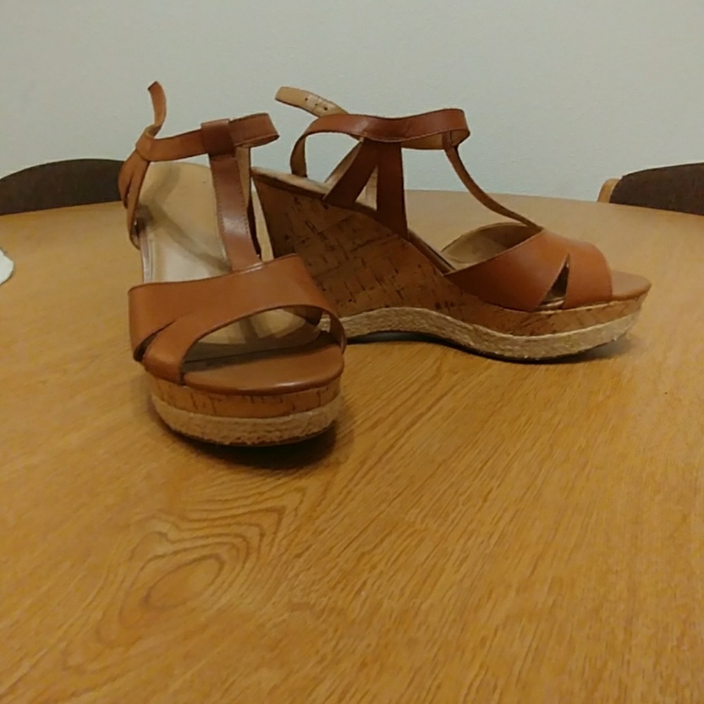 CORK HEELED WEDGES